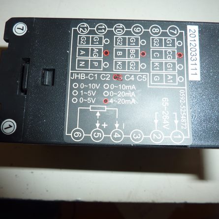 伯特触发器JHB可控硅触发器 JHB-C1 C2 C3 C4 C5 K5 K6 导轨安装