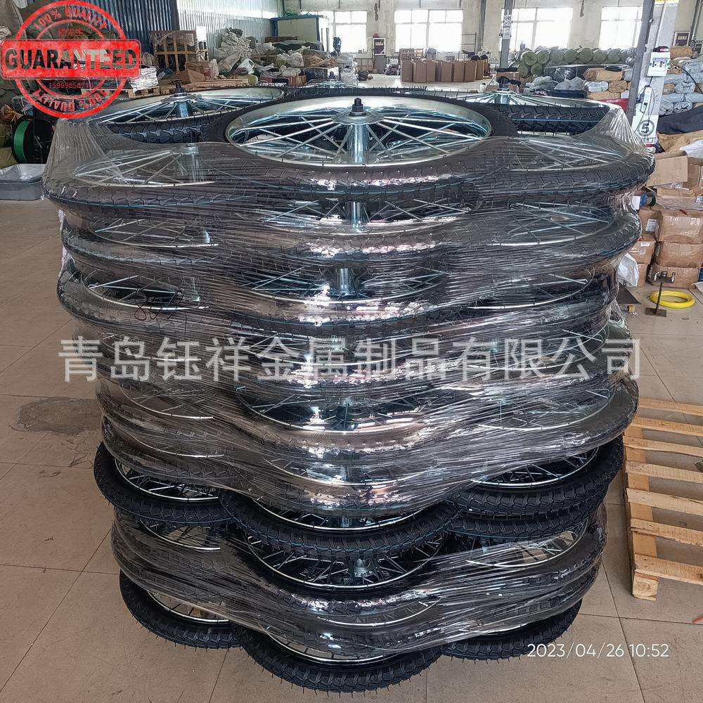 26X2.5寸PU充气车轮 载重160公斤适用小型车辆 LEO