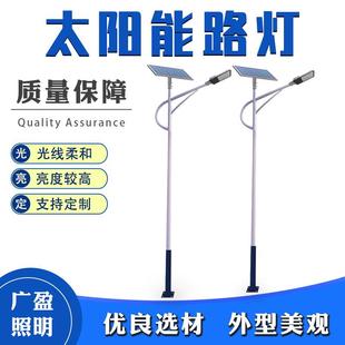 8米30w农村市电一体化工程庭院灯LED太阳能照明路灯新农村用