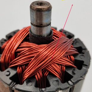 潜水泵转子 直流深井泵配件 48V60V两用通用一二寸铜线电机线圈