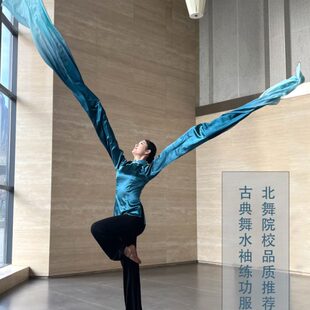 京剧目专业表演出身韵基训练功汉服北舞蹈男女服装 新款 古典水袖