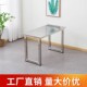 加厚加粗不锈钢工作台厨房餐桌快餐操作台防腐承重车间打包商用桌