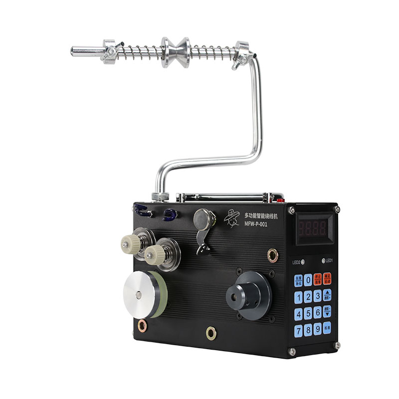 全自动鱼线绕线机漆包线绞线器绑钩E绑线组路亚导线计米器上胶机