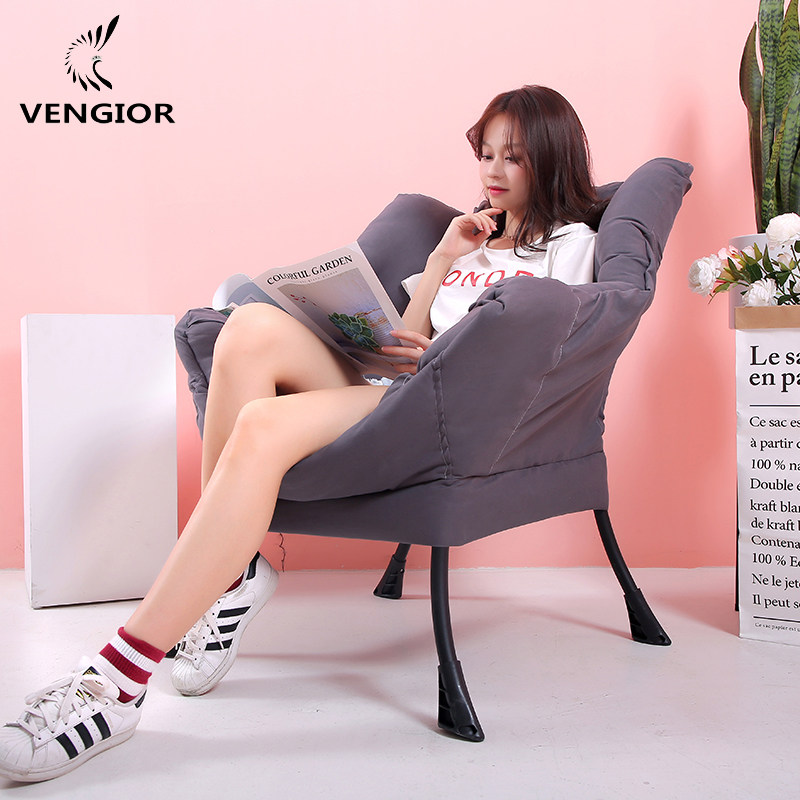 懒人沙发椅网红现代简约单人电脑椅阳台宿舍寝室卧室休闲懒人躺椅