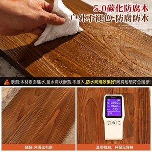 碳化防腐木方实木枕木柱子木桩木头顶梁立柱户外建筑工地方木方料