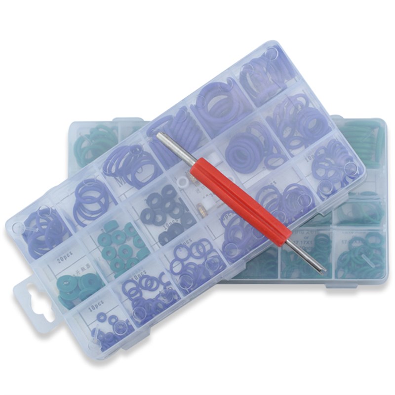 组合套装O型圈修理盒密封圈密封D件硅胶氟胶丁晴橡胶圈骨架油封