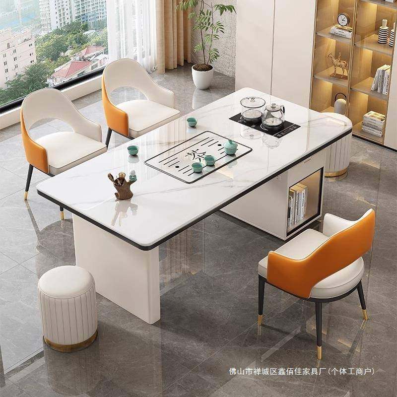 岩板茶桌椅组合茶台家用客厅办公室茶几全自动烧水茶桌阳台泡茶桌,鲜花速递/花卉仿真/绿植园艺,割草机/草坪机,淘宝优惠券,粉丝福利购,淘宝优惠卷