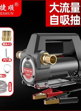 安捷顺电动抽油泵小型12v24v220v伏液压油自吸泵齿轮油机油加油机
