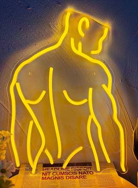 外贸LED霓虹灯Snacks发光背影vip字母汉堡店铺花店招牌