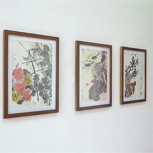 45cm40 实木质大相框35 53画框挂墙