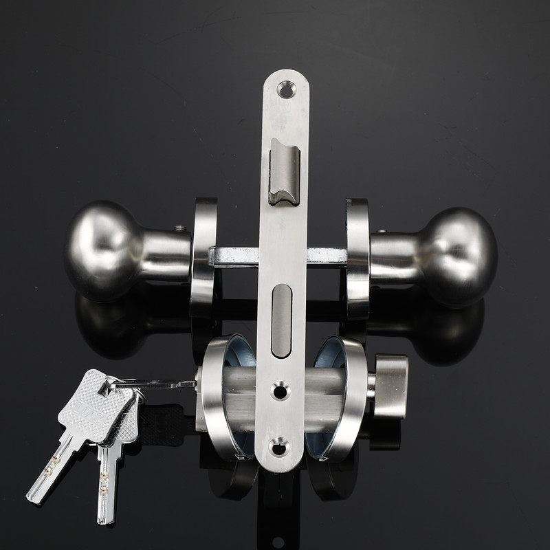 换锁配锁执手面板锁距58mm执手把木门锁室内卧室房间门锁把手面板