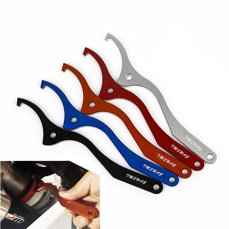 适用KTM/EXC胡思恒舰Z300开禧越野摩托WP后减震避震弹Z簧调节扳手