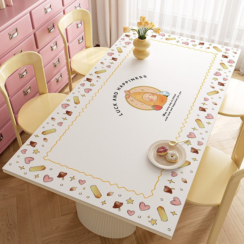 多巴胺桌垫防水h防油免洗防烫餐桌垫客厅茶几桌布电视柜桌面垫台