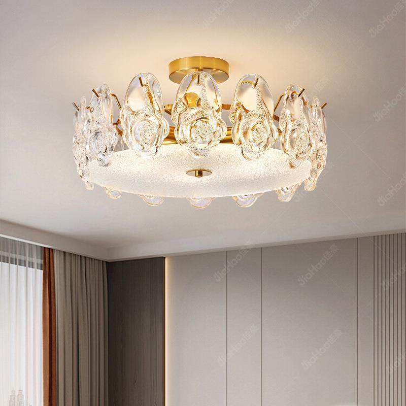 法式轻奢卧室吸顶灯餐厅客厅灯2024年新款网红创意奶油风玫瑰灯具,自行车/骑行装备/零配件,更多零件/配件,淘宝优惠券,粉丝福利购,淘宝优惠卷