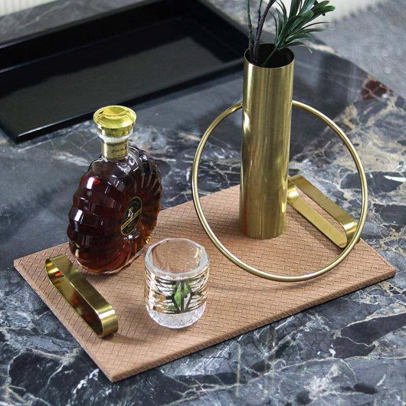 现代简约轻奢编织纹皮革托盘样板房售楼部茶几卧室餐厅装饰品摆件,自行车/骑行装备/零配件,更多零件/配件,淘宝优惠券,粉丝福利购,淘宝优惠卷