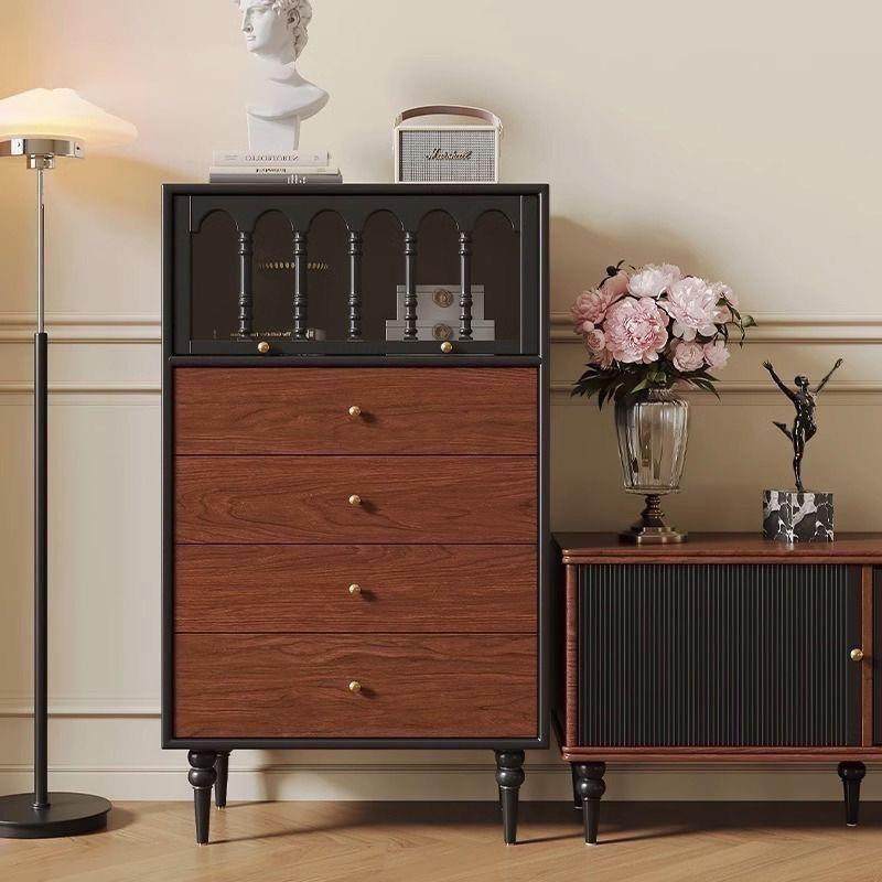 北法式复古实木斗柜卧室古风储物收纳客厅小户型家用边柜拼色床尾,自行车/骑行装备/零配件,更多零件/配件,淘宝优惠券,粉丝福利购,淘宝优惠卷