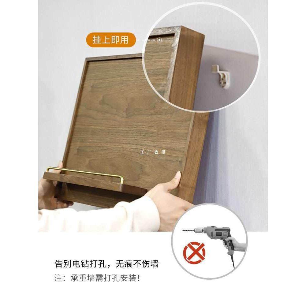 北欧实木电表遮挡箱弱电闸开关置物架配电盒多媒体箱挂物装饰画框,特色手工艺,其他特色工艺品,淘宝优惠券,粉丝福利购,淘宝优惠卷