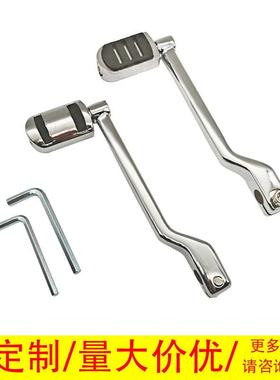 哈雷大滑翔双灯街道肥仔变速杆路王改装前后变挡杆挂挡杆