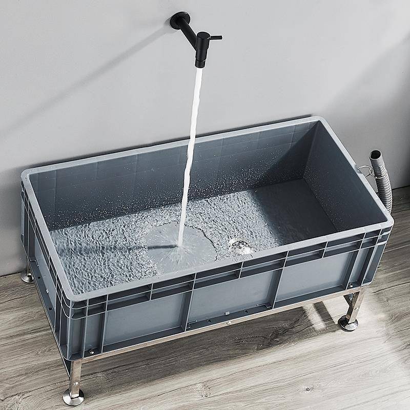 拖把池移动洗拖布池大号水池家用盆墩布池阳台户外拖地水槽桶商用