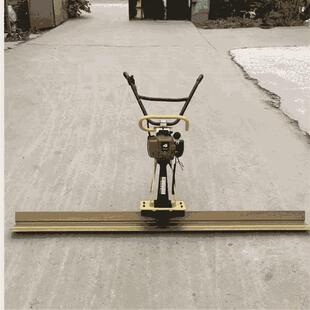 电动抹子水泥地坪混凝土收光神器 道路平整尺 不锈钢手扶震平尺