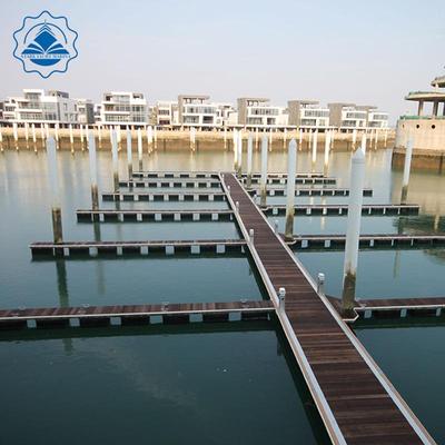 供应水上活动码头铝合金浮桥引桥镀锌钢浮桥工程