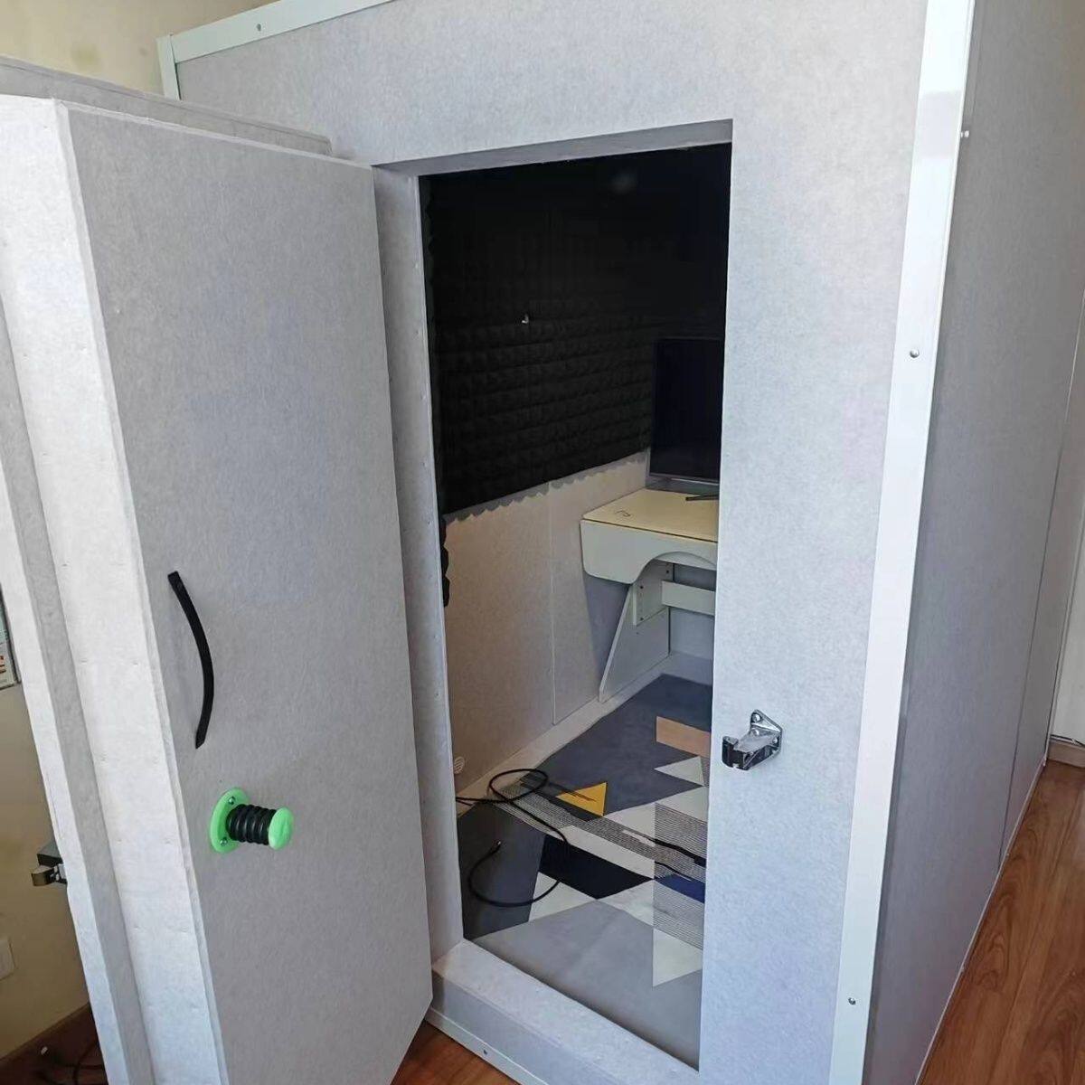 隔音房直播间小型家用可拆卸室内迷你静音舱移动拼装主播练歌钢琴