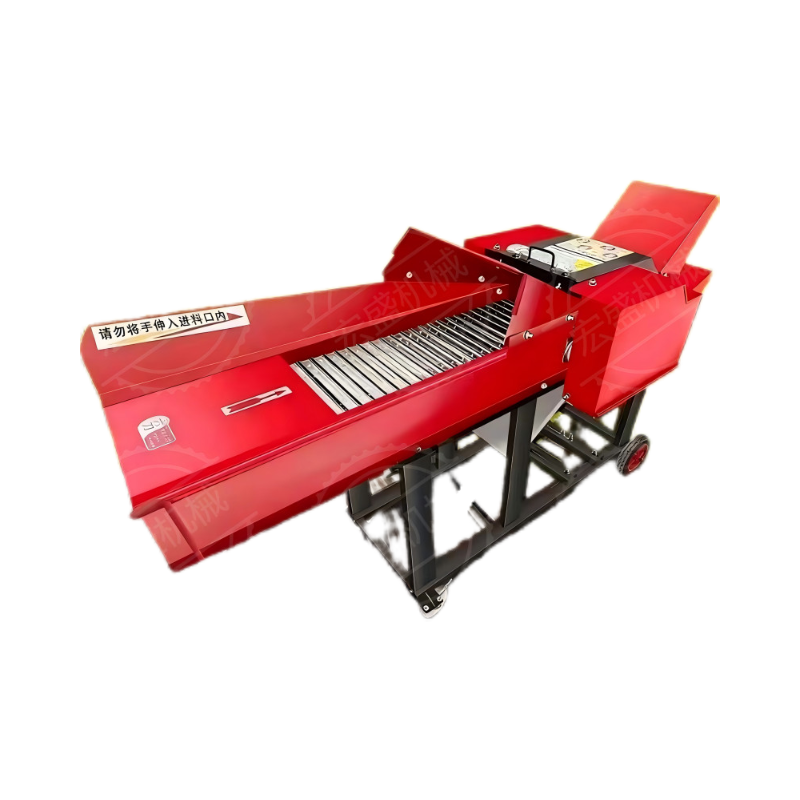 新款加厚铡草揉丝机家用牛羊切草机碎草机干湿两用秸秆粉碎机