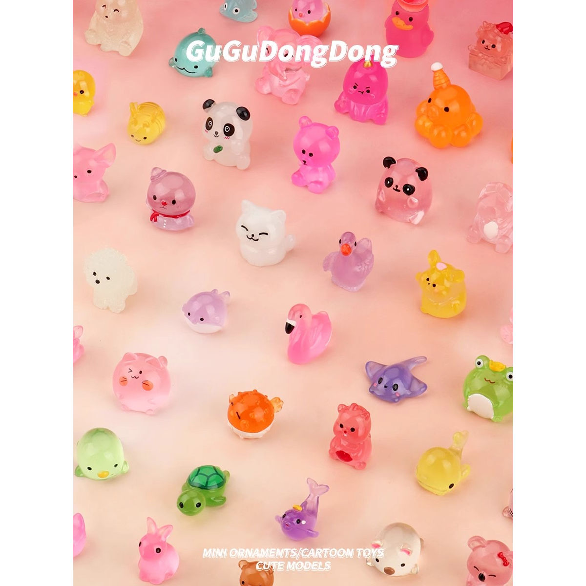 2025新款拉布布盲袋奖品小礼品拆盲盒玩具迷你夜光树脂公仔摆件