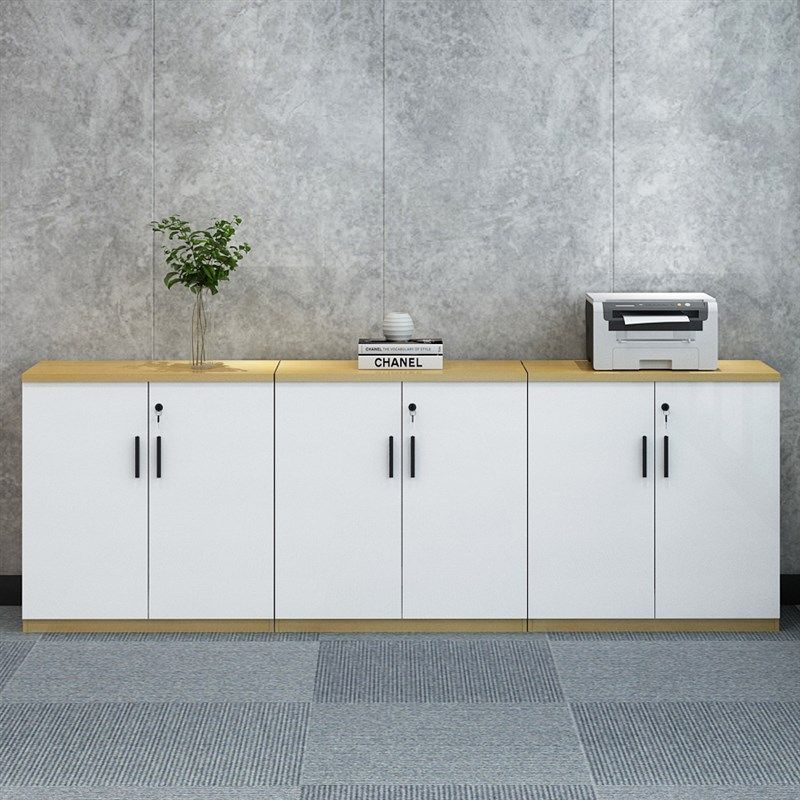 文件柜木质办公室矮柜储物抽屉资料隔断落地收纳柜带锁木质办公柜,商业/办公家具,矮柜,淘宝优惠券,粉丝福利购,淘宝优惠卷