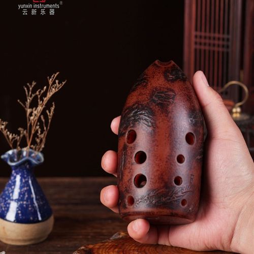 树脂防摔埙专业演奏级10孔十孔笔筒初学者自学入门古埙勋损陨乐器
