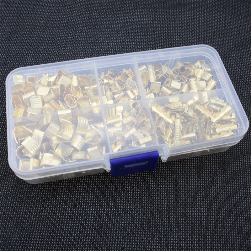 压线扣端子C型铜线扣电线铜扣端子套装组合454A/B/C459D冷压接头