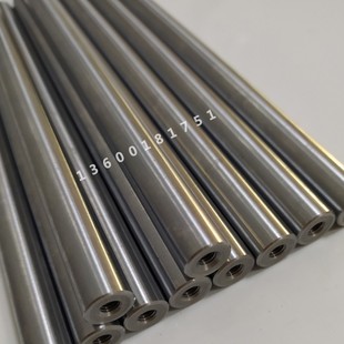 直径8两端带f牙圆钢棒内螺纹加硬光轴内丝软轴活塞杆支撑柱镀铬棒