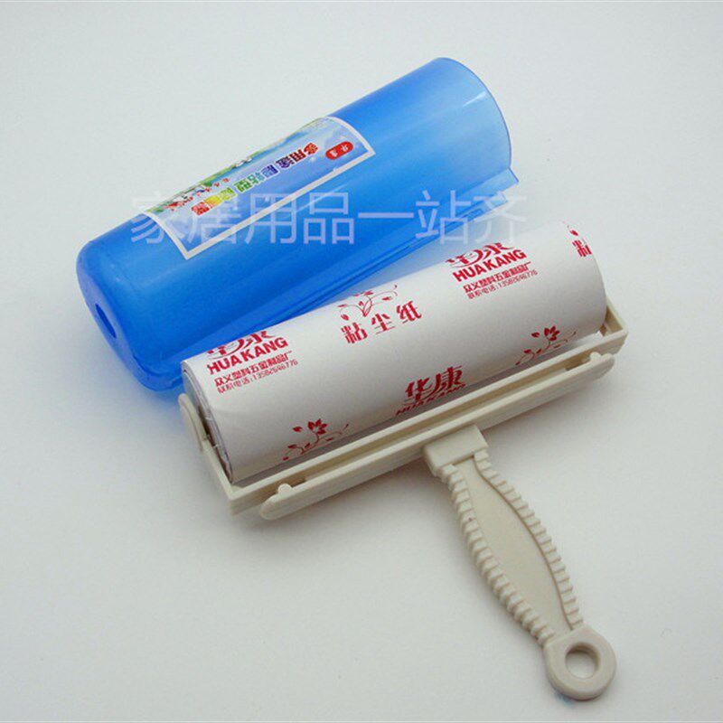 16cm除尘器/粘毛纸滚/粘尘器/宠物粘毛器/除尘粘尘滚/粘衣滚芯