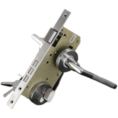 304不锈钢门锁室内卧室房门锁 实木门锁执手分体锁6085防火锁8545