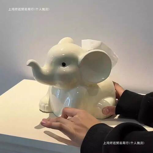 家的新纸巾盒打孔卫生间00个10陶瓷快递客厅摆件大容量免包邮