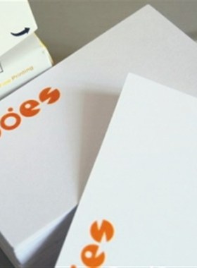 浪里文创/ 圆角名片异形名片简洁名片圆角吊牌2盒总价只需56.00