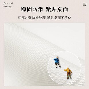 2025新款 轻奢风椭圆形桌布防水防油高级感皮革茶几餐桌垫可定制