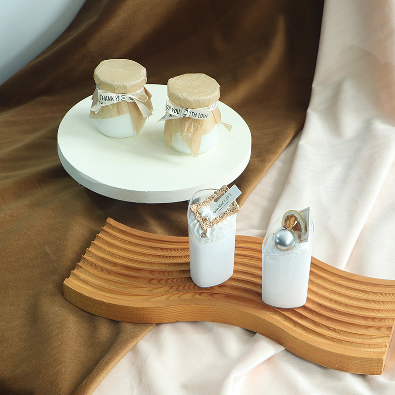 欧式甜品台桌布 婚l礼桌子背景装饰拍摄道具布 轻奢丝绒棕色餐桌