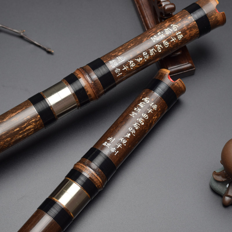箫紫竹二节南萧大头箫竹根萧古萧八孔专业演奏竹萧乐器GF初学古风