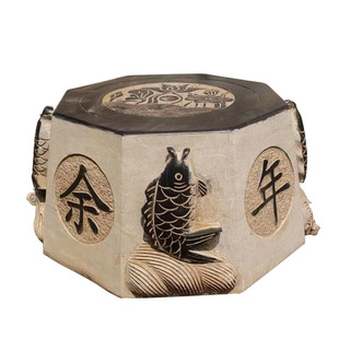 石雕井口青石井圈做旧花岗岩黄锈石D庭院园林树圈井台围栏酒店家