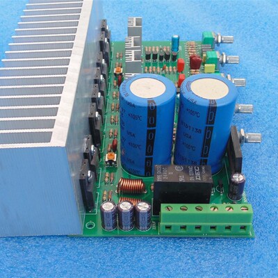 带音调大功率场效应管功放板 2.0双声道成品板 思碧50V10000UF