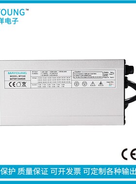 43.8V5A电动滑板车自行车代步车36V20Ah12串磷酸铁锂电池组充电器