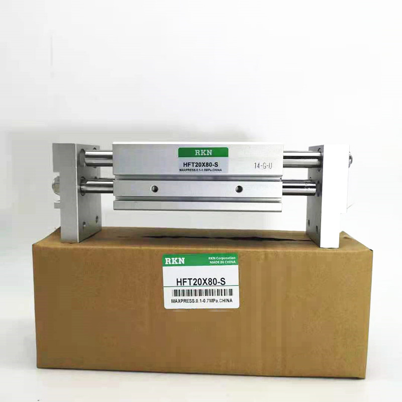 气动大口径开口夹气缸HFT32/25/20/16X20/30/40/60/80U/100/150-S