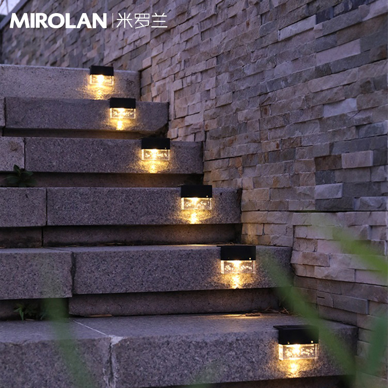 太阳能户外灯家用防水壁灯庭院花园布置氛围灯阳台院子.围墙装饰