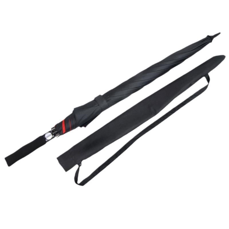 180cm特大雨伞超大号长柄伞加厚结实抗J风暴双层伞定制印LOGO