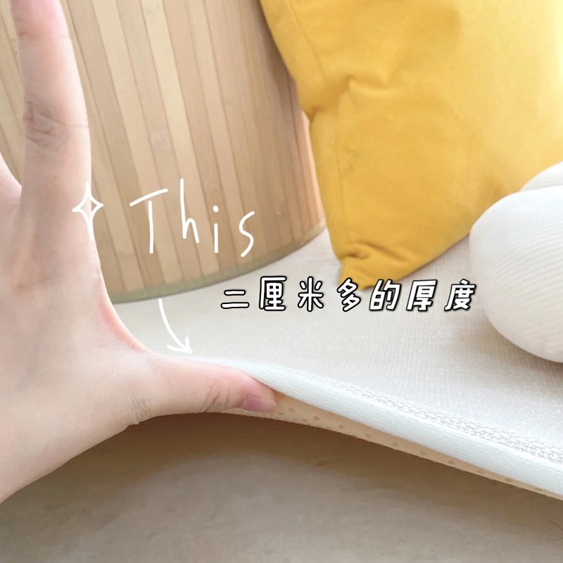 2021年新款韩式飘窗垫窗台垫网B红棉麻四季通用薄款阳台垫防滑定