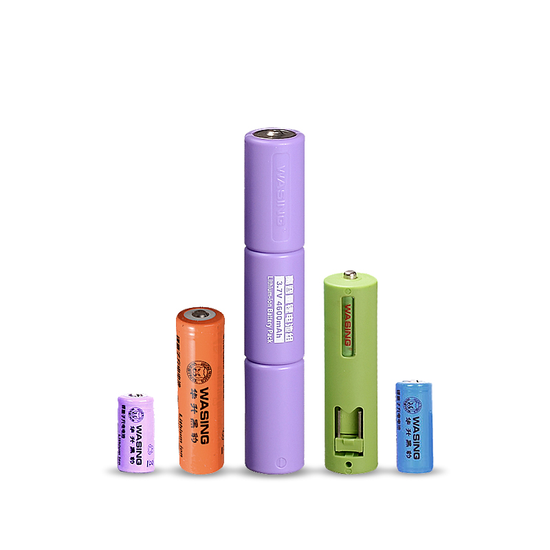 华升黑豹手电筒可充电锂n电池18500/18650/16340安全电池3.7V