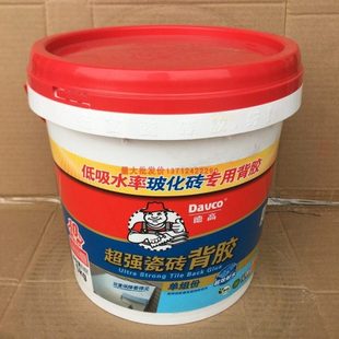 德高超强瓷砖背胶单组份耐水型粘接剂玻化砖瓷砖界面剂背涂胶5kg