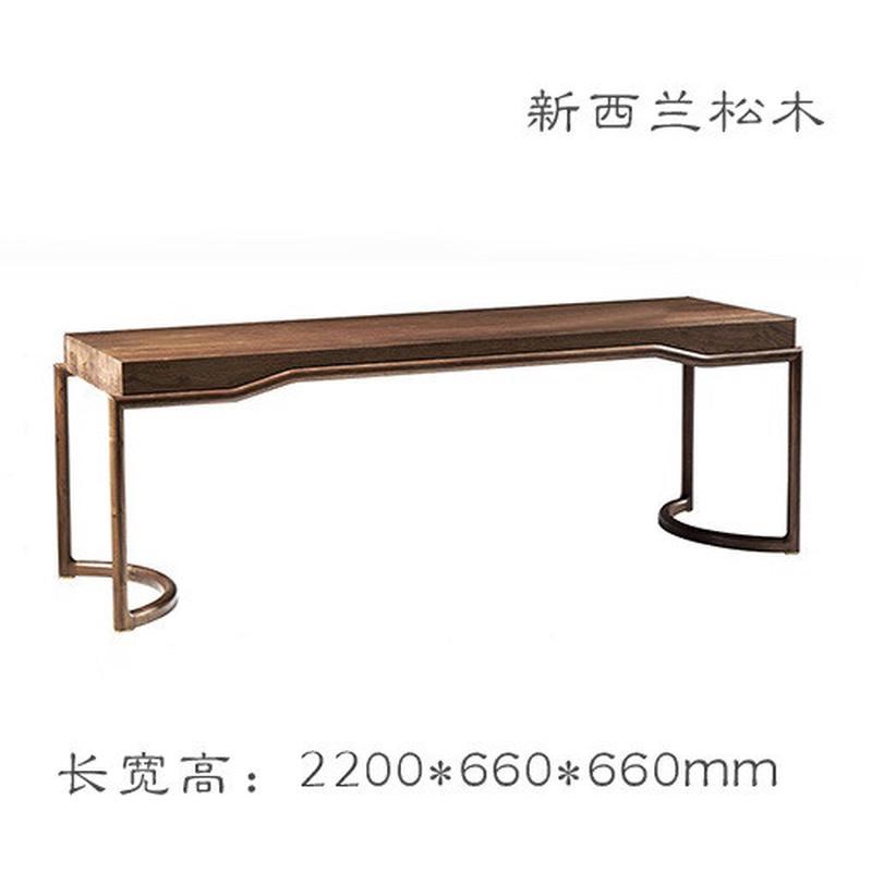 新中式泡茶桌实木茶桌办公室功夫禅意茶N室会所会客茶桌椅组合