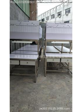 SLW加台厚304不锈钢 医院检钳验 台 工台不锈钢操作台